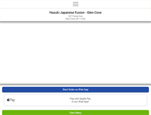 Tablet Screenshot of hazukijapanese.com